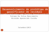 Felipe - GRAL 2013 - Desenvolvimento de Gaseificador