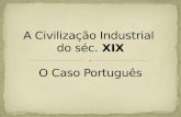 A Civilização Industrial do séc. XIX, O Caso Português, História