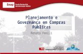 Seminário Planejamento e Governança em Compras Públicas