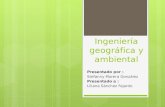ingeniería geográfica y ambiental