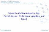 Situação Epidemiológica das Paralisias Flácidas Agudas no Brasil