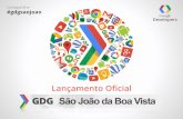 Lançamento do Google Developers Group de São João da Boa Vista, SP - Brasil