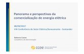 Panorama e perspectivas da comercialização de energia elétrica