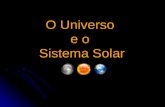 O universo e o sistema solar Ciências