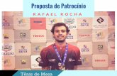 Proposta Patrocinio Atleta Rafael Rocha - Tênis de Mesa - Bahia