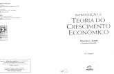 Introdução à teoria do crescimento econômico (charles jones)