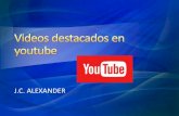Videos destacados JAIRO CESAR ALEXANDER