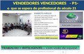 VENDEDORES VENCEDORES -   TRABALHO DE EQUIPE