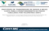 PROTÓTIPO DE TRANSMISSÃO DE DADOS A BAIXO CUSTO PARA O MONITORAMENTO DE POÇOS TUBULARES POR TELEMETRIA (WIFI)