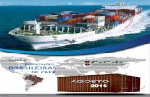CECAFÉ - Resumo das Exportações de Café AGOSTO 2015