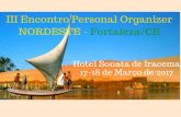 Encontro de Personal Organizer Nordeste - Fortaleza