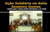 Ação solidária no asilo anselmo gomes