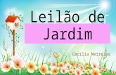 Leilão de jardim - Cecilia Meireles