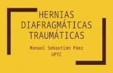 Hernias diafragmáticas traumáticas