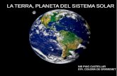 La terra, planeta del sistema solar