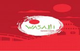Cardápio para Entrega - Wasabi Sushi Food