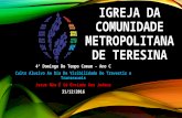 4º Domingo Do Tempo Comum - Ano C - Culto Alusivo Do Dia Da Visibilidade de Travestis e Transxeuais