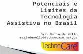 Potenciais e Limites da Tecnologia Assistiva no Brasil