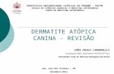 Dermatite at³pica canina + Relat³rio de Estgio Pr©-Profissional