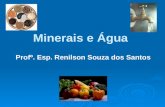 Minerais e água