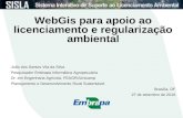 WebGis para apoio ao licenciamento e regularização ambiental