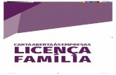 Carta aberta às empresas Licença Família