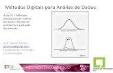 Métodos Digitais para Análise de Dados - Aula 03 - Do tipo de problema à aplicação do método