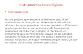 Instrumentos tecnológicos. 1