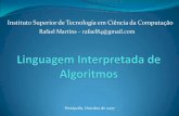 LIA - Linguagem Interpretada de Algoritmos