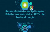 Desenvolvimento aplicações Android e Google Maps