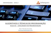Algoritmos e Técnicas de Programação - Aula 03
