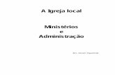A igreja local   ministério e administração