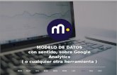 #Metricsday2017 Modelos de datos con sentido sobre Google Analytics. Roberto Renedo