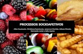 Processos socioafetivos & Estabelecimento de meta c/ caso de estudo: Uma semana sem consumo de alimentos industrializados.