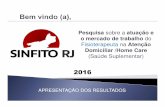 Pesquisa sobre a atuação do Fisioterapeuta no Mercado de Atenção Domiciliar no estado do Rio de Janeiro