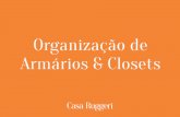 Curso de organização de armários e closets