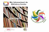Mês internacional da biblioteca escolar
