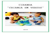Apresentação ciranda on-line criança em versos  - 2015   oficial * Antonio Cabral Filho - RJ
