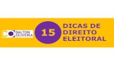 15 dicas de direito eleitoral