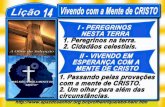 SLIDES da Lição 14, Vivendo Com a Mente de CRISTO, 4Tr17, Pr. Henrique, EBD NA TV