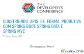 Construindo APIs de forma produtiva com Spring Boot, Spring Data e Spring MVC