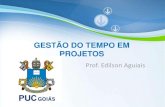 GESTÃO DO TEMPO EM PROJETOS - MBA EM GESTÃO DE PROJETOS DA PUC/GO