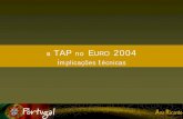Tap euro2004-implicacoes tecnicas