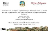 20150728 Workshop: Rede de Luta contra Pobreza de Luanda - João domingos