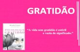 Gratidao palestra livro Psicologia da Gratidão (Divaldo Franco)