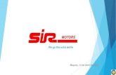 Apresentação Grupo Sir Motors