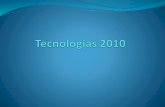 Tecnologias 2010 - Web 2.0