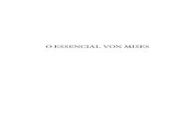 O EssEncial vOn MisEs - · PDF fileTítulo do Original em inglês: The Essential von Mises Editado por: instituto ludwig von Mises Brasil R. iguatemi, 448, cj. 405 – itaim Bibi