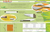 PORTAS MARCOS/BATENTES MAXFRAME - stm.com.br Batentes-2016.pdf · marcos/batentes e alizares/guarnições devem ser lixados. b) Se o manuseio das peças na obra produzir nelas alguns