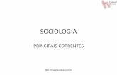 SOCIOLOGIA -   · PDF filefunção social.   . Émile Durkheim (1858-1917) •FATO SOCIAL: coisa. •A sociologia consiste em analisar o fato social